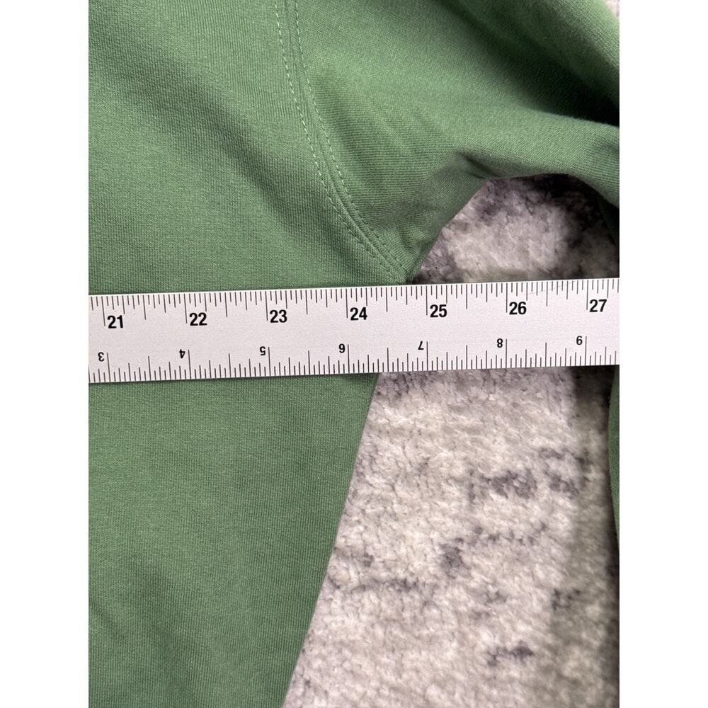 Boys Lie Charmer Hoodie XS / S Womens Green Oversized Pullover Sweatshirt - Picture 4 of 9